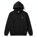 Siyah Nakış Aslan Hoodie